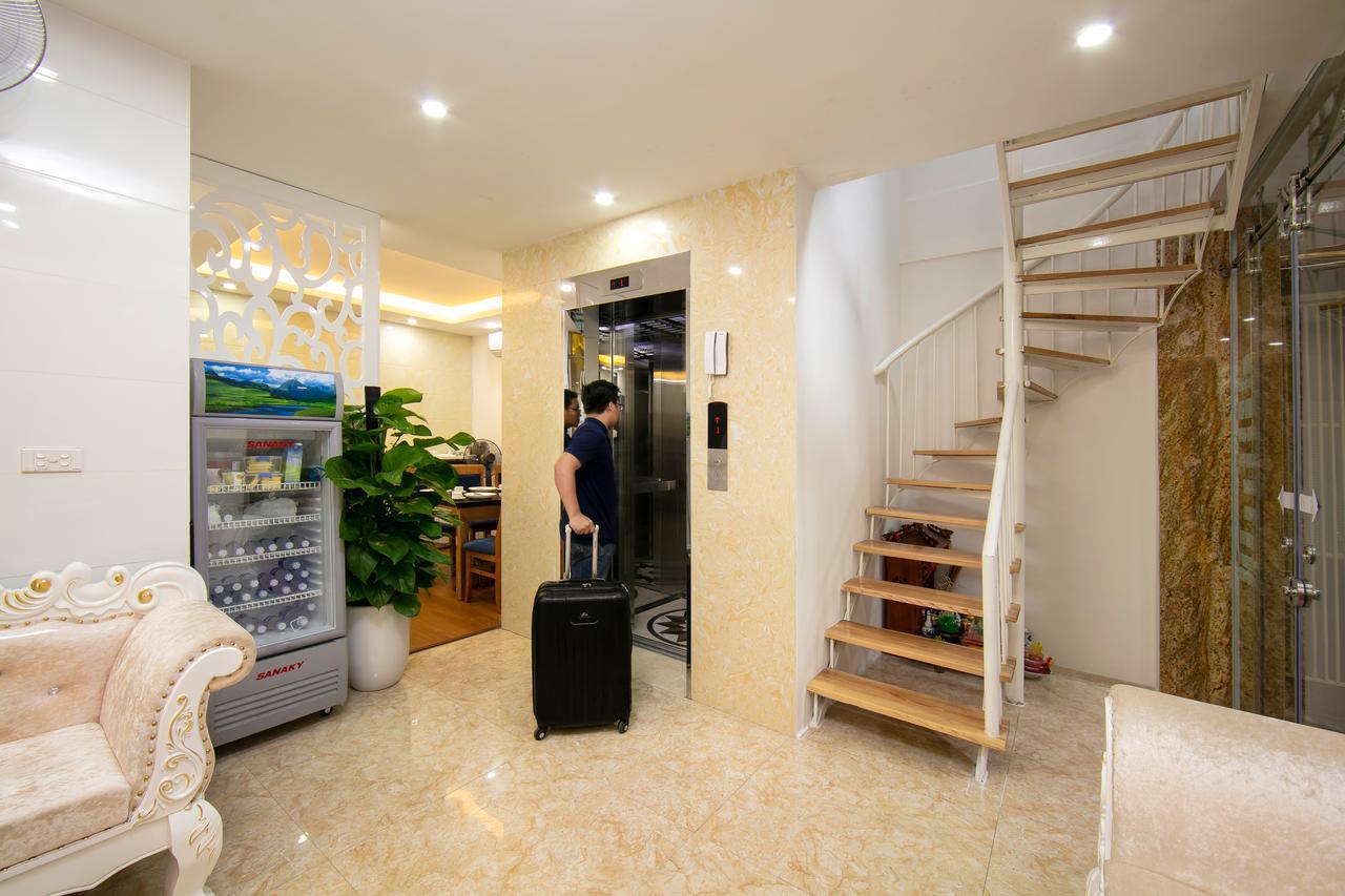Hanoi Golden Hotel Bagian luar foto