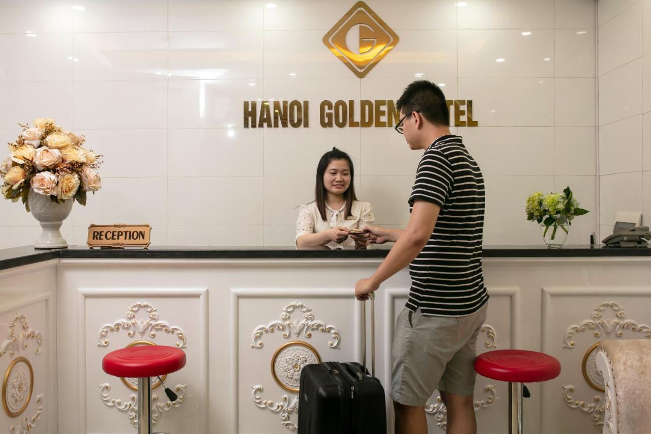 Hanoi Golden Hotel Bagian luar foto